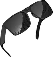 [grinderPUNCH] XL Large Face Polarized Sunglasses Big Heads Wide Face, Extra Wide Oversized Sunglasses for Driving Glasses