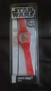 Star Wars Darth Maul Watch 3D Sealed