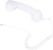 DOITOOL Classic Handset 3.5mm Adapter Retro Microphone for Radiation Calls Phone Functions