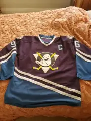 New Ice Hockey Anaheim Mighty Ducks jersey #96 Conway Green