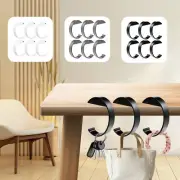 6 Pcs Purse Hook for Table High Strength Aluminum Alloy Handbag Hanger lenyG