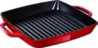 staub Staub "Pure Grill Square Cherry 23cm" Grill Pan Two-handed Casting Hollow