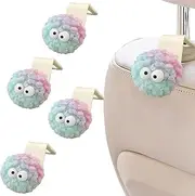 Furtryvl Purse Hook for Car, Briquettes Car Seat Hook, Cute Vehicle Seat Hanger for Purse Groceries Bag Handbag, Space Saving