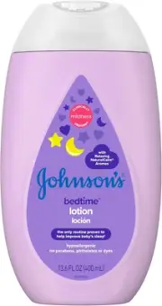 Johnson'S Moisturizing Bedtime Baby Lotion with Naturalcalm Essences to Soothe a
