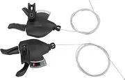LeBycle 24 Speed Bicycle Derailleur Shifter Impact Resistance Left Right Derailleur Set for Mountain Bike Enthusiasts