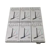 (Lot of 6)NEW Techkey X001Y7F5QN 2.4GHz+5.8GHz USB 3.0 WiFi Adapters 867Mbps