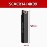 SCACR1414K09 Lathe Indexable Carbide Turning Tool Holder for CCMT09 insert