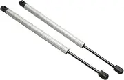 Hood Struts Compatible with Toyota Harrier XU60 2013-2020 Front Bonnet Lift Supports Shocks Gas Spring Hydraulic Dampers Piston Prop Rods(Silver Carbon Fiber)