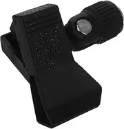 Kisangel Microphone Clip Holder Durable Mic Clamp for Wireless Mics Compact and Portable Design Secure Fastening for Stability for Streaming and Recording