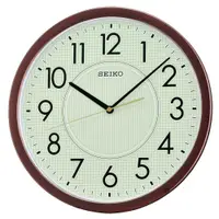 在飛比找蝦皮商城優惠-SEIKO 精工 夜光面盤大數字掛鐘 時鐘-36.1cm Q