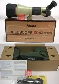 在飛比找Yahoo!奇摩拍賣優惠-Nikon 單筒 望遠鏡 FIELDSCOPE ED 82A