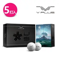 在飛比找momo購物網優惠-【V PLUS】U5 Golf Ball 高爾夫球 白 5-