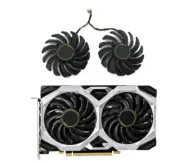 Pair Fans GPU Cooler Fan For MSI GeForce GTX 1660 1660Ti SUPER PLD09210S12HH