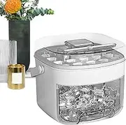 Ice Molds for Cocktails | Chilling Cube Making Mold | Press-Type Design Easy Release Ice Making Tool with Handle and Lid for Daily Life Kitchen Party Picnic Gathering