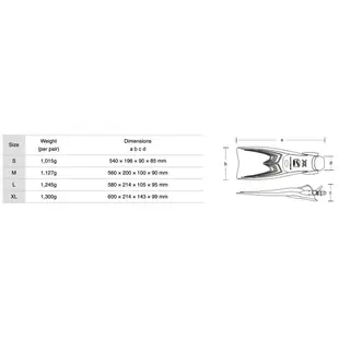 【島嶼潛水】GULL SUPER MEW XX 潛水/浮潛 調整式 橡膠 蛙鞋