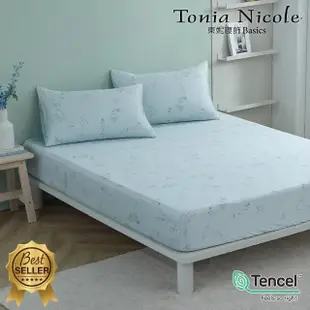 【Tonia Nicole 東妮寢飾】環保印染100%萊賽爾天絲床包枕套組(雙人/多款任選)