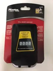 Master Lock Wall Mount Lock Box 5425D Combination