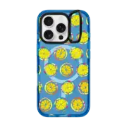 iPhone 16 Pro Impact Ring Stand Case MagSafe Compatible EttaVee Oranges