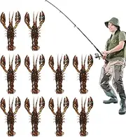 Soft Baits for Barfishing - Realistic Baits with Paddles and Sea Sticks | Soft Baits Realistic with Natural Fragrance, Anti-Algae Bait Kit, Flexible Jigs for River, Lake
