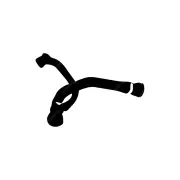 Gates Upper Radiator Hose for BMW X5 E70 X5 xDrive 48i 4.8L 2006-2013
