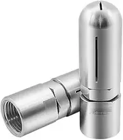 1/2" Female Stainless Steel CIP Tank Cleaning Ball, Side Spray Rotating Effective Cleaning Ball Nozzle, Bottle Washer Nozzle