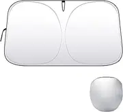 XUNQUCOM Car Front Glass Sunshade Silver Coated Cloth Summer car Sunshade
