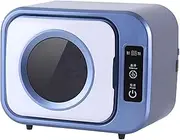 4.5L Small Dryer Machine, Mini Condenser Tumble Dryer, Compact Spin Dryer, 65℃ Constant Temperature Drying, Counter Top or Wall Mounted Use, for Travel, Apartments, Student Dorm, Hotel, Home blue