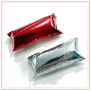 Chrome Silver .015" & Royal Red .015" Metal Flake 2 Pack 2oz Each (4oz)