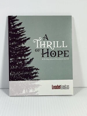 A Thrill of Hope 25 Day Advent Devotional Journal Christian Book LeaderTreks