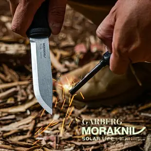 MORAKNIV Garberg 全龍骨式不鏽鋼直刀&求生配件 Garberg with Survival Kit 13914.戶外直刀 求生野營刀 多功能露營刀 登山直刀 戰術刀具