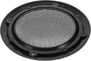 FUTUREORYY Car Speaker Grille Cars Car Grill Mesh Car Subwoofer Grill Cover Car Speaker Mesh Grill Car Speaker Grill Cover Grille Net Mesh Rear Speaker Grille Cover Black Plastic