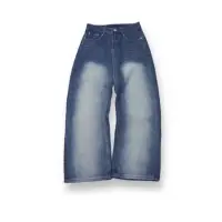 在飛比找蝦皮購物優惠-Air BLUE wash JEAN BLUE 牛仔褲水洗白