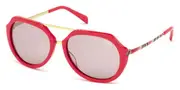 Emilio Pucci EP0032 66E Women’s Sunglasses Red Size 56