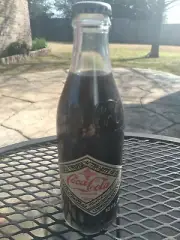 1980 10oz COCA-COLA COKE Full Soda Bottle 75th Anniversary TEMPLE TX Bottling
