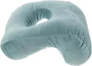 DONFAMDS Nap Pillow with Arm Memory Foam Desk Cushion for Office and Home Sea Blue Multifunctional Support for Napping Studying and Relaxation
