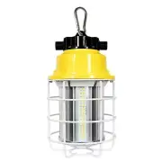 TOTALLEDS Work Light 9" Indoor/Outdoor Plug-In Corded Yellow 60-W Bright White
