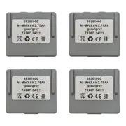 4x 8301000 68300900 Battery 3.6V Rechargeable Remote Control NI-MH Battery NEW