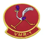 VMR-1 Squadron Patch - With Hook and Loop