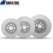 1pc 4"/4.5" Diamond Cutting Saw Blades Wheel Double Grinding Discs 5/8-11 Cutter