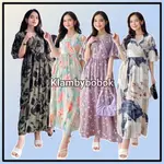 KATUN BAJU DASTER DRESS KIMONO PIYAMA KAREEN 抽繩胸睡少女背帶右側孕婦鈕扣碎