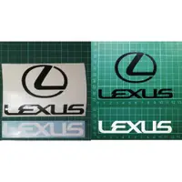 在飛比找蝦皮購物優惠-[PWTW] Lexus 凌志 割字 車貼 防水貼紙 貼紙 