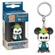 POP Pocket Keychain Disneyland 65th - Matterhorn Bobsleds Attraction and Mickey Mouse