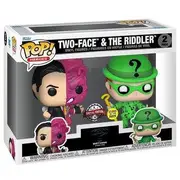 Funko POP! Heroes: Batman(1995) - TwoFace & Riddler Toy Figures 16x21x9cm