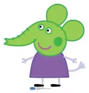 Emily Elephant from Peppa Pig Halloween Cardboard Cutout / Standee - Spooky Fun