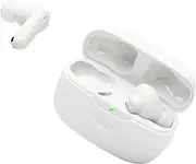 [JBL] Vibe Beam 2 - True Wireless Noise Cancelling Earbuds Pure Bass Sound & Smart Ambient Technology, 4mics for Crisp, Clear Calls, up to 40Hrs of Playback, IP54 Dust & Water Resistant (White)