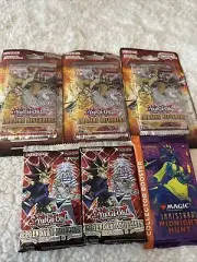 * Innistrad - Midnight Hunt * COLLECTOR Booster & Yugioh 1st Edition 6 Packs