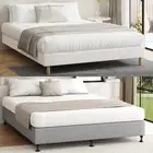 Oikiture Bed Frame Queen Double King Single Bed Base Platform Fabric