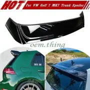 19 Fit For Volkswagen VW Golf 7 MK7 5DR DTO GTI Trunk Spoiler Paint #L041 Black