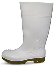 Traxium White Mens All Purpose Non-Safety Gumboots - Brand New