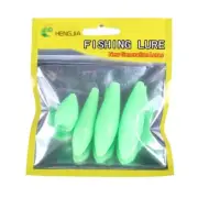 Fluorescent Fishing Float Accessories Set of 4 Glow in the Dark Bobbers